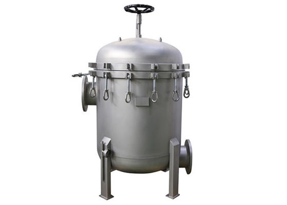 Coconut Oil Filtration Stainless Steel 304/306L Bag Filter Housing with Filter Bags