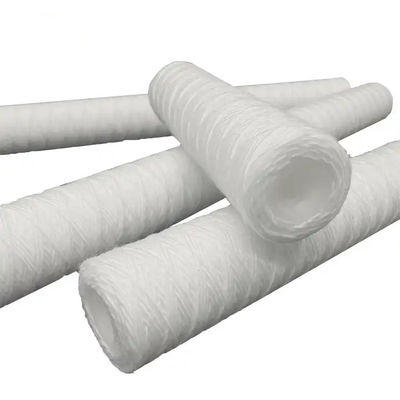 0.1 Micron Pes Membrane Liquid Filtration Filter Cartridges with Outer Diameter 63.5mm±1mm