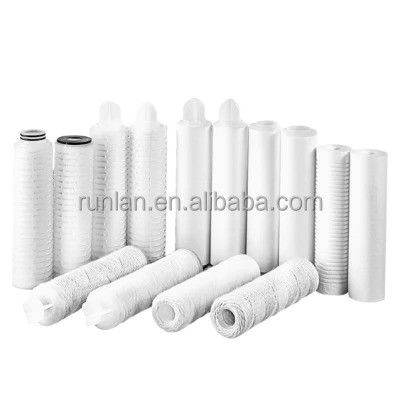 Micro PP Pleated Water Filter Element for Reverse Osmosis System Water Manufactured