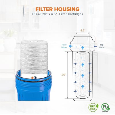 10 Micron PP String Wound Filter Cartridge Optimal Filtration for Your Applications