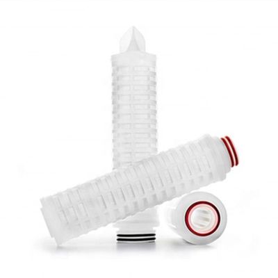 High Filtration Efficiency and High Flow Rate Replacement PP Pleated Filter Cartridge
