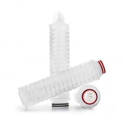 10/20/30/40 Inch Pleated Liquid Filter Cartridge for Food Beverage Processing Systems