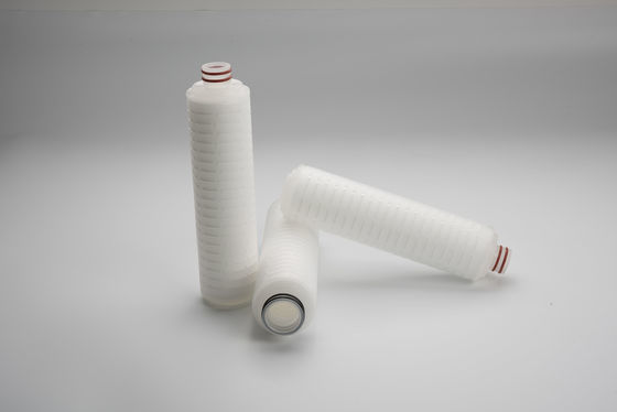1kg PP 254mm Diameter 40" 10 Micron Water Pleated Filter Cartridge for Printing Shops