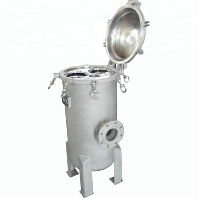 62KG Weight Robust Stainless Steel Bag Filter Vessel for Heavy-Duty Fluid Filtration on Farms