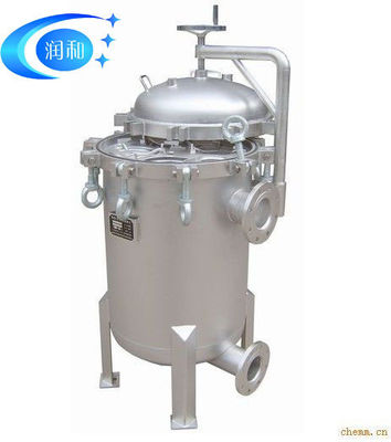 Tailored Filtration Solutions Stainless Steel Bag Filter Vessel for Construction Works