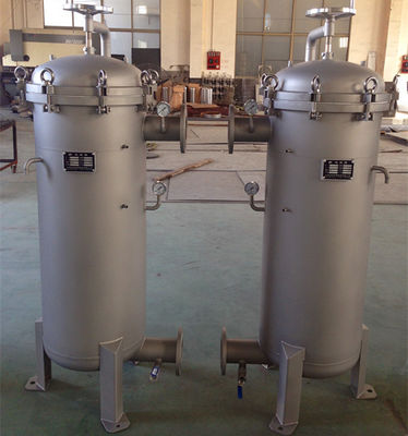 Tailored Filtration Solutions Stainless Steel Bag Filter Vessel for Construction Works