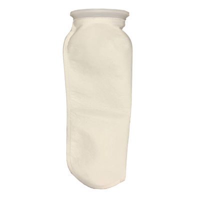 10*10*30cm Food Shop 0.5 Micron Polyester Felt Liquid Filter Bags with Polypropylene Ring