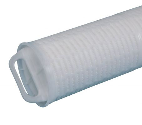 1kg Electronics Industry PP Pleated Filter Cartridge 0.1um for Productivity 500L/Hour