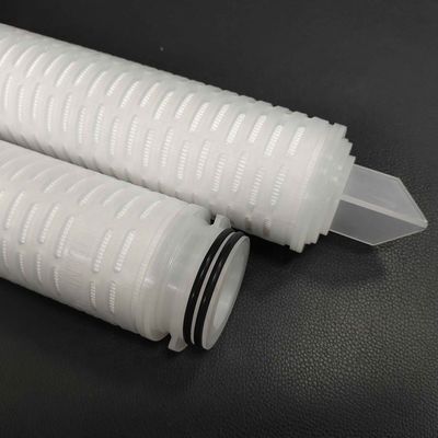 1kg Electronics Industry PP Pleated Filter Cartridge 0.1um for Productivity 500L/Hour