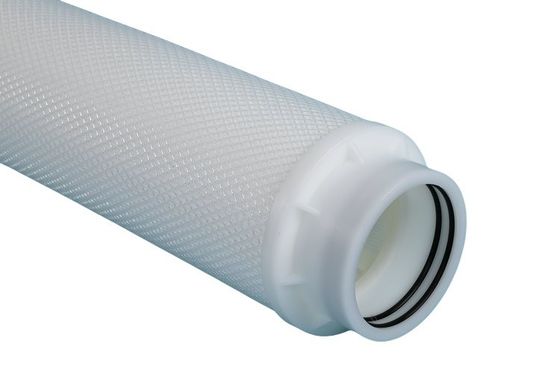 500L/Hour Productivity 0.22 Micron PP Polyester Glass Fiber Pleated Filter Cartridge