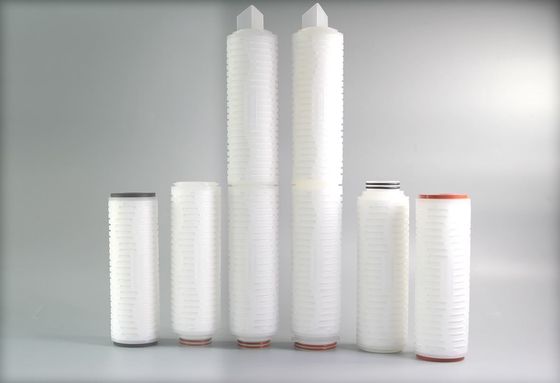PP Pleated Filter Cartridge 1 20um in 10*10*30cm Size for Industrial Filtration Needs