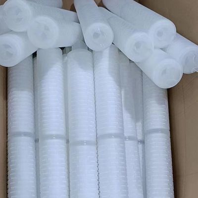 PP Pleated Filter Cartridge 1 20um in 10*10*30cm Size for Industrial Filtration Needs