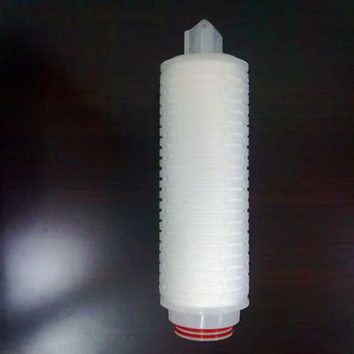 PP Pleated Filter Cartridge 1 20um in 10*10*30cm Size for Industrial Filtration Needs