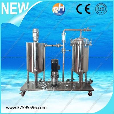 12 Months 1000L/H Beer Malt Filtration Candle Diatomaceous Earth Lenticular Filter Wine Industry