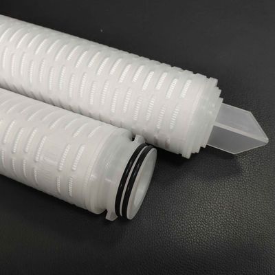 PP Pleated Filter Cartridge 1 kg Weight for Optical Mirror Resin Monomer OD 68.5mm