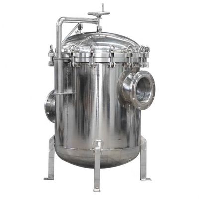 Home Large-Diameter Stainless Steel Bag Filter Vessel Weighing 62KG with Assurance