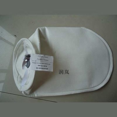 Size 2 PP PET Bag Filter Housing for Chemical Paint Filtration Precision 180mm x 810mm