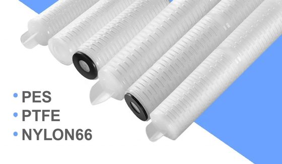 PP Micropore Folded Pleated Filter Element Cartridge for 10" Length A Wise Investment