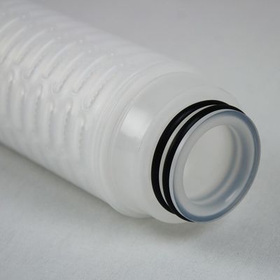 1kg Weight OD 68.5mm Folding Filter Pleated PP Filter Cartridge for Filtration