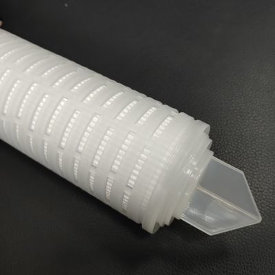 1 kg Weight Chemical Contaminant Removal Pleated Filter Cartridge for PP Material