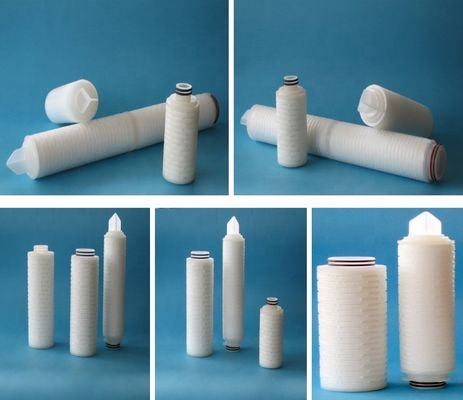 1kg PP Microporous Pleated Folding Filter Water Cartridge with 500L/Hour Productivity