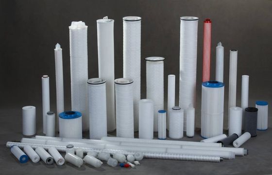 1kg PP Microporous Pleated Folding Filter Water Cartridge with 500L/Hour Productivity
