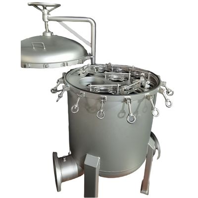62KG Quick Opening 4-Bag Filter Housing Efficiently Filters for Food Beverage