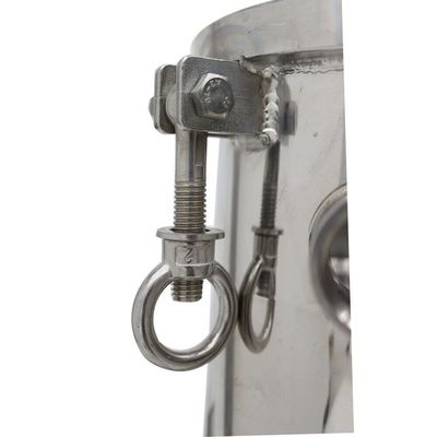 62KG 304 Stainless Steel 100 Psi NPT Bag Filter for Industrial Chemical Filtration