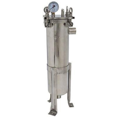 62KG Printing Shops Bag Filter with Housing 1" Fnpt In/Out 120 Psi SS Fluid Filtration Equipment