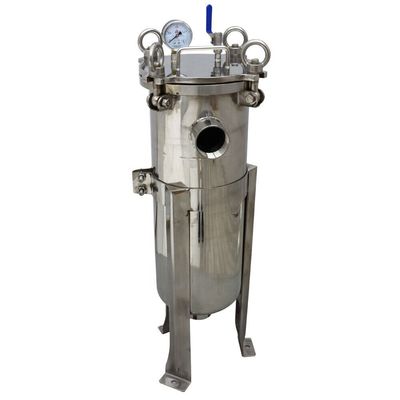 62KG Stainless Steel Bag Filter Housing for Construction Works and Filtration 2" NPT