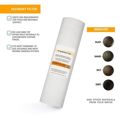 500L/Hour Filtration Replacement Water Filter Cartridge for Long-Lasting Productivity