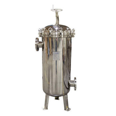 62KG Weight 304 Stainless Steel 3 Bag Multi-Filter Housing for Building Material Shops