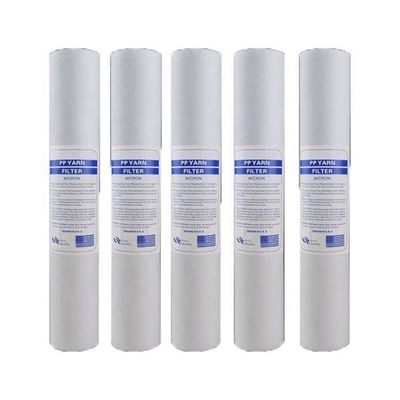 SuperSize Sediment Filter 10*10*30cm for 500L/Hour Productivity and 1 Micron Filtration