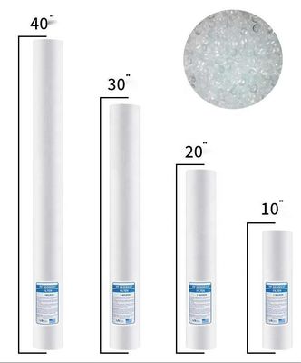Filtration 20" x 4.5" 1 Micron Max Sediment Block Cartridge for 500L/Hour Productivity