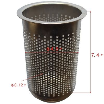 304 Stainless 3 Bag Filter 1" NPT In/Out 120 psi Weight KG 62 for Manufacturing Plants