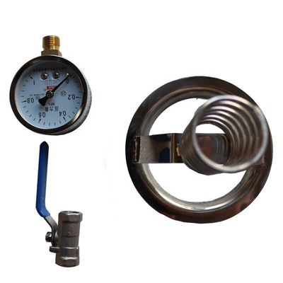 304 Stainless 3 Bag Filter 1" NPT In/Out 120 psi Weight KG 62 for Manufacturing Plants