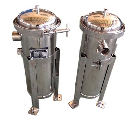 Stainless Steel Low Pressure Bag Filter Housings for Industrial Filtration Solutions