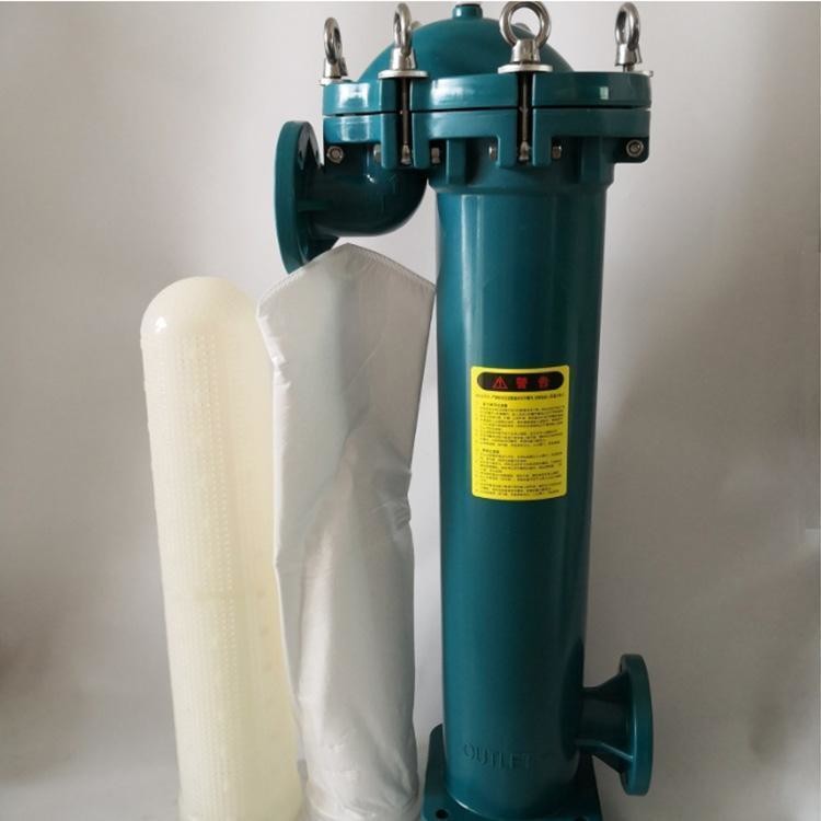 Filtered Solution Single Bag PPH Plastic Pipe Filter for Acid and Alkali Solution ...