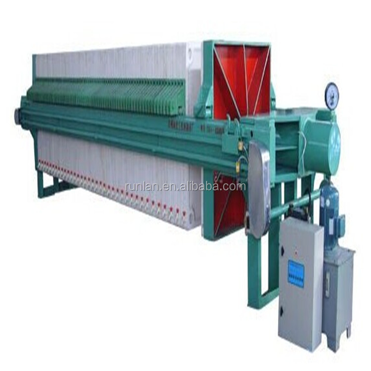 Hydraulic Plate and Frame Type Sludge Oil Filter Press Machine