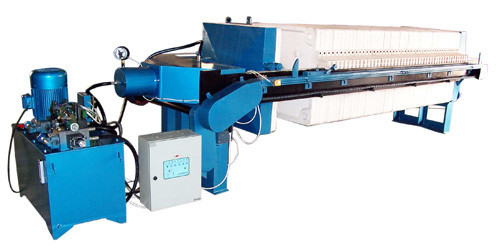 Hydraulic Plate and Frame Type Sludge Oil Filter Press Machine