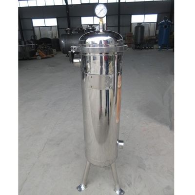 62KG Precision Stainless Steel Bag Filter for Tap Water Purification Industrial Machinery