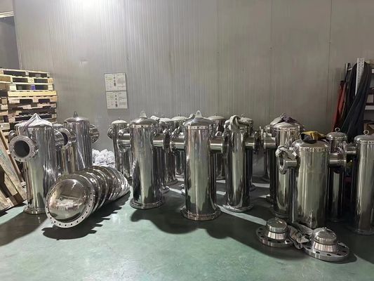 62 KG Weight Fiberglass Stainless Steel Cartridge Filter Housing for Water Filtration