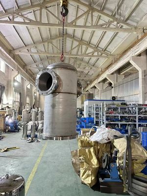 62 KG Weight Fiberglass Stainless Steel Cartridge Filter Housing for Water Filtration