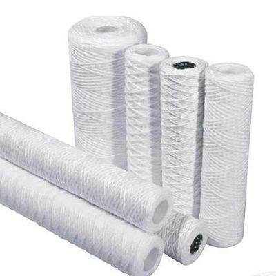 40" String Wound Filter Cartridge 10 Micron PP Material for RO Pre-Filter Application