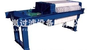 Industrial Polypropylene PP Plate and Frame Manual Filter Press with 0.5-0.8Mpa Pressure