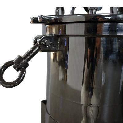 Retail Resilient Stainless Steel 304 Shell for 4-Bag Filtration Assembly Weight KG 62