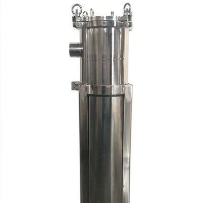 Stainless Steel 304 Industrial-Grade 4-Bag Filter Housing for Restaurant Weight 62KG