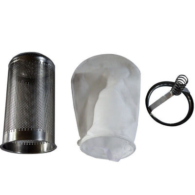 62KG Weight Stainless Steel Multi Bag Filter Housing for Building Material Shops