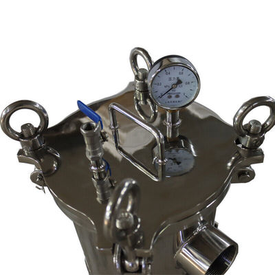 62KG Weight Stainless Steel Multi Bag Filter Housing for Building Material Shops